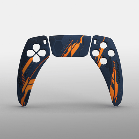 PS5 Hydrodip Faceplate - Battle Beaver Customs - Techno Glow (Duplicate)