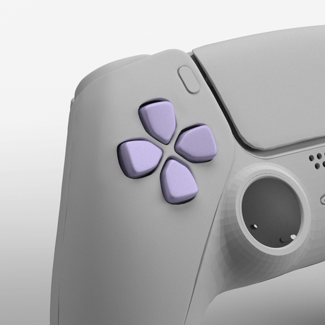 PS5 Metallic D - Pad - Battle Beaver Customs - Metallic Lavender