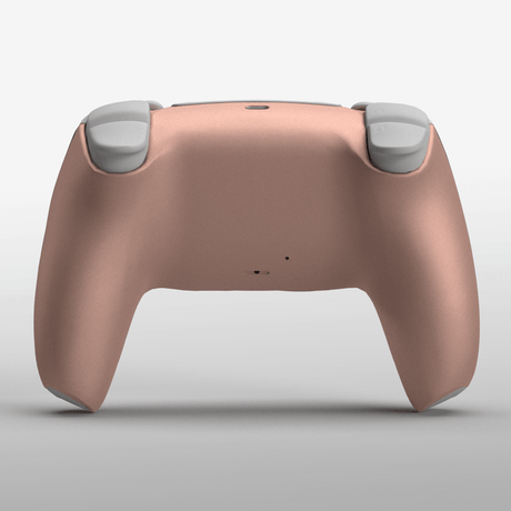 PS5 Metallic Rear Shell - Battle Beaver Customs - Metallic Rose Gold