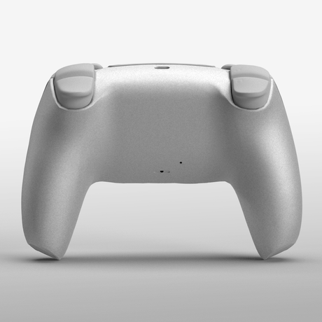 PS5 Metallic Rear Shell - Battle Beaver Customs - Metallic Silver