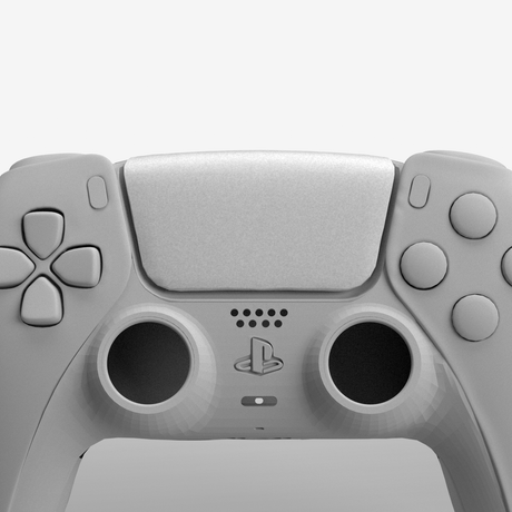 PS5 Metallic Touchpad - Battle Beaver Customs - Metallic Silver