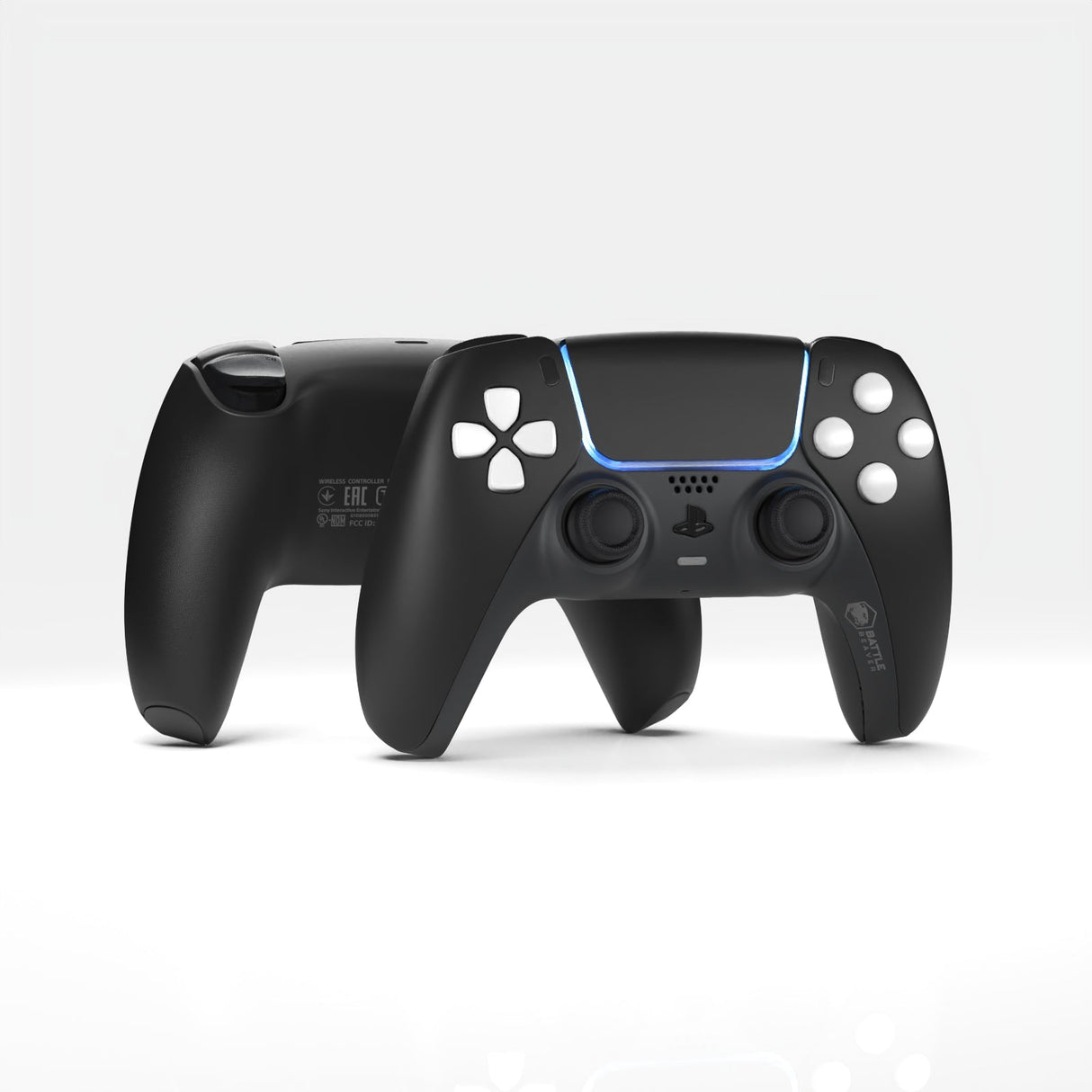 PS5 SmartPad Claw - Battle Beaver Customs - Midnight Black / White