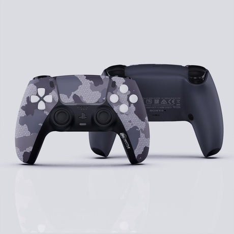 PS5 SmartPad FPS - Battle Beaver Customs - Grey Camo / White