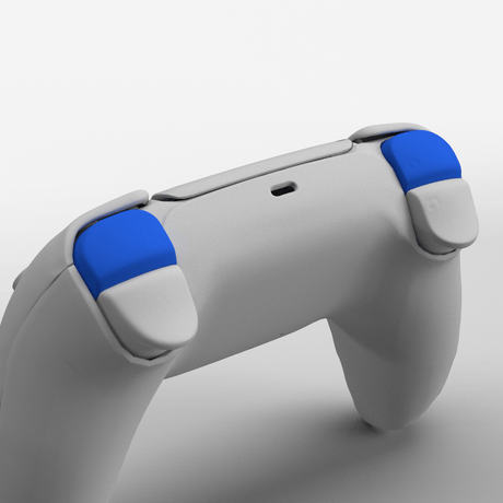 PS5 Soft Touch Bumper - Battle Beaver Customs - Soft Touch Blue