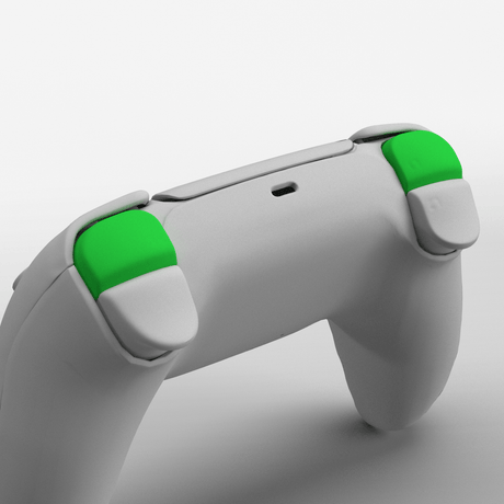 PS5 Soft Touch Bumper - Battle Beaver Customs - Soft Touch Green