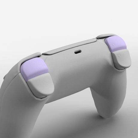 PS5 Soft Touch Bumper - Battle Beaver Customs - Soft Touch Lavender