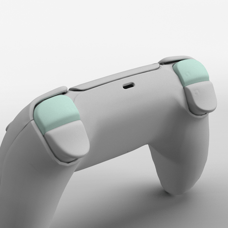 PS5 Soft Touch Bumper - Battle Beaver Customs - Soft Touch Light Cyan
