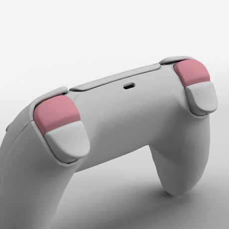 PS5 Soft Touch Bumper - Battle Beaver Customs - Soft Touch Mauve