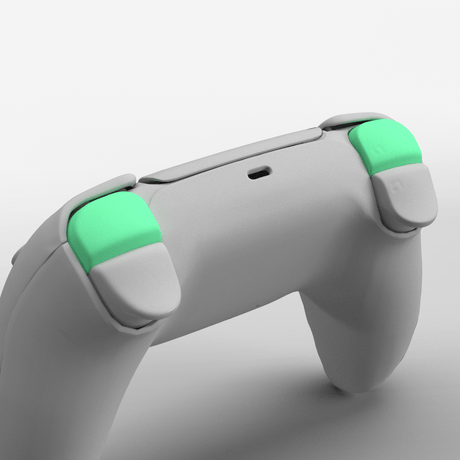 PS5 Soft Touch Bumper - Battle Beaver Customs - Soft Touch Mint Green