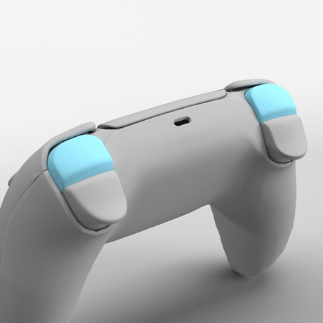 PS5 Soft Touch Bumper - Battle Beaver Customs - Soft Touch Sky Blue