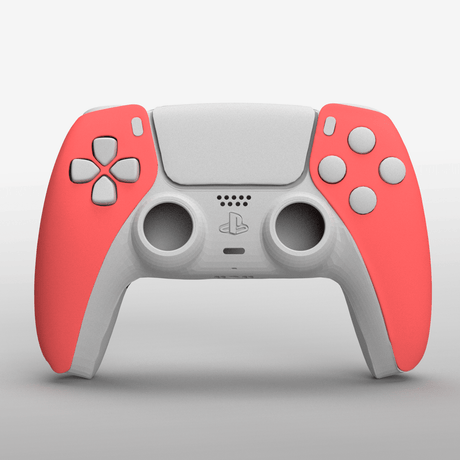 PS5 Soft Touch Faceplates - Battle Beaver Customs - Soft Touch Coral