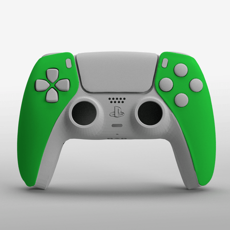 PS5 Soft Touch Faceplates - Battle Beaver Customs - Soft Touch Green