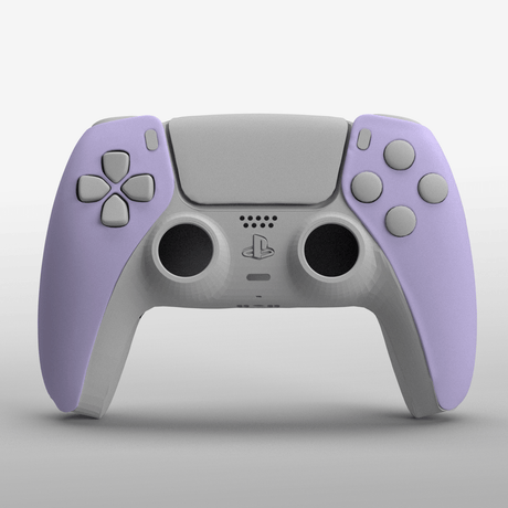 PS5 Soft Touch Faceplates - Battle Beaver Customs - Soft Touch Lavender