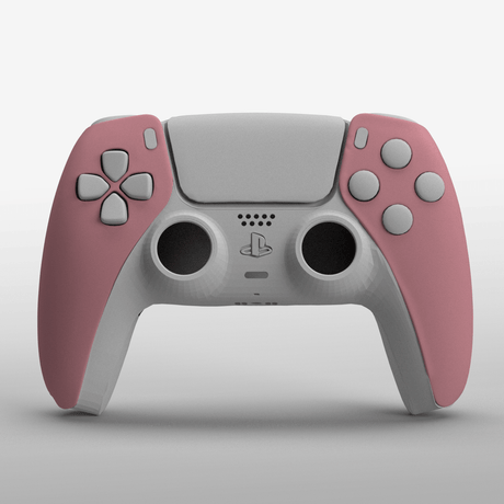 PS5 Soft Touch Faceplates - Battle Beaver Customs - Soft Touch Mauve