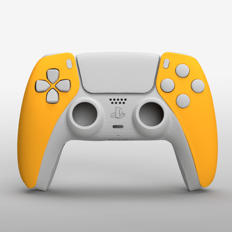 PS5 Soft Touch Faceplates - Battle Beaver Customs - Soft Touch Mango