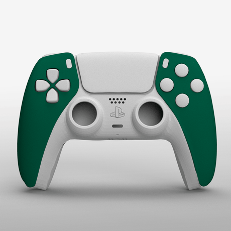 PS5 Soft Touch Faceplates - Battle Beaver Customs - Soft Touch Racing Green
