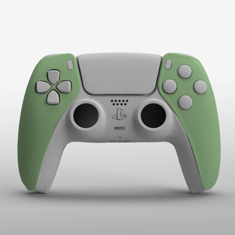 PS5 Soft Touch Faceplates - Battle Beaver Customs - Soft Touch Wasabi