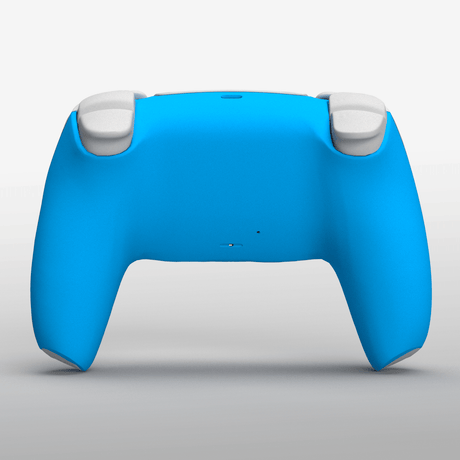 PS5 Soft Touch Rear Shell - Battle Beaver Customs - Soft Touch Battle Beaver Blue