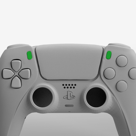 PS5 Soft Touch Share/Options - Battle Beaver Customs - Soft Touch Green
