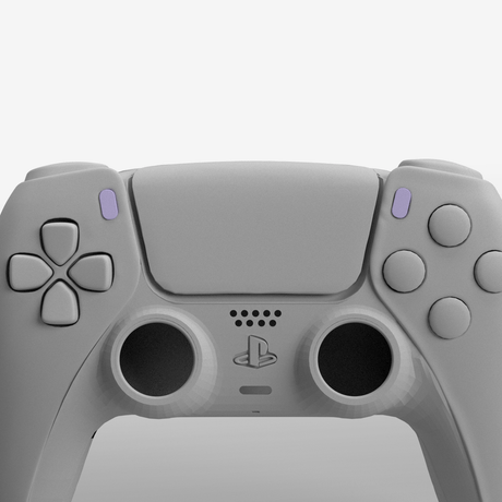 PS5 Soft Touch Share/Options - Battle Beaver Customs - Soft Touch Lavender