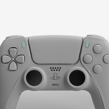 PS5 Soft Touch Share/Options - Battle Beaver Customs - Soft Touch Light Cyan