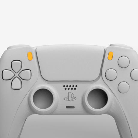 PS5 Soft Touch Share/Options - Battle Beaver Customs - Soft Touch Mango