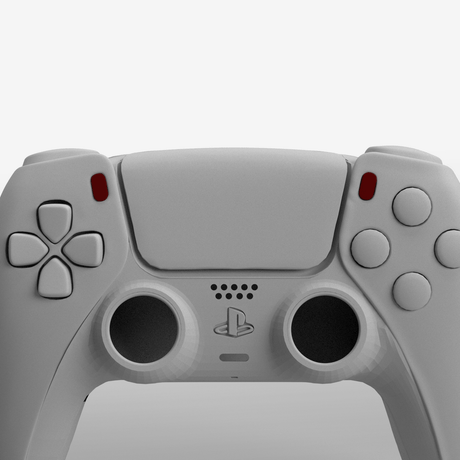 PS5 Soft Touch Share/Options - Battle Beaver Customs - Soft Touch Red