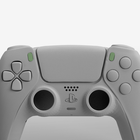 PS5 Soft Touch Share/Options - Battle Beaver Customs - Soft Touch Wasabi
