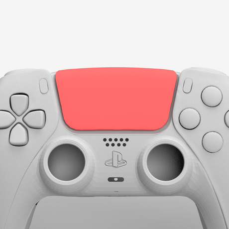 PS5 Soft Touch Touchpad - Battle Beaver Customs - Soft Touch Coral