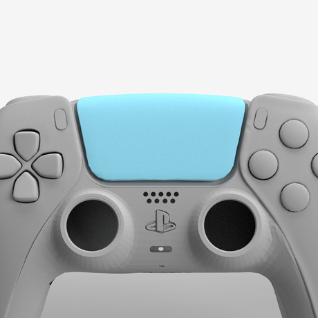 PS5 Soft Touch Touchpad - Battle Beaver Customs - Soft Touch Sky Blue