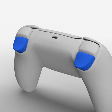 PS5 Soft Touch Triggers - Battle Beaver Customs - Soft Touch Blue