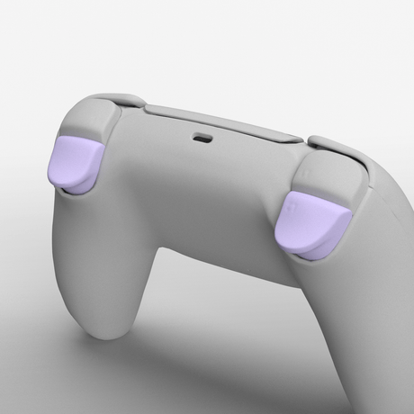 PS5 Soft Touch Triggers - Battle Beaver Customs - Soft Touch Lavender