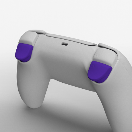 PS5 Soft Touch Triggers - Battle Beaver Customs - Soft Touch Purple