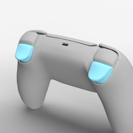 PS5 Soft Touch Triggers - Battle Beaver Customs - Soft Touch Sky Blue