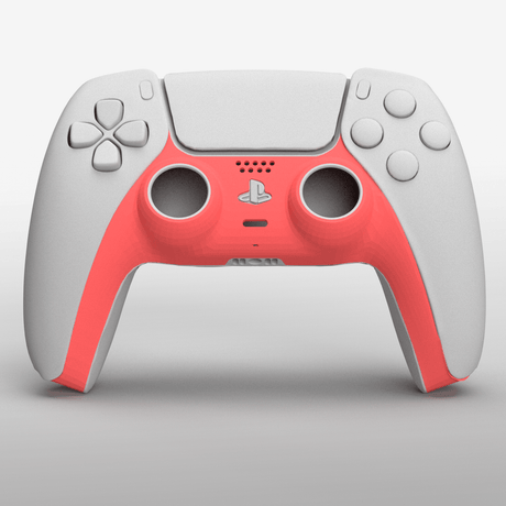 PS5 Soft Touch Trim Piece - Battle Beaver Customs - Soft Touch Coral