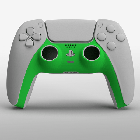 PS5 Soft Touch Trim Piece - Battle Beaver Customs - Soft Touch Green