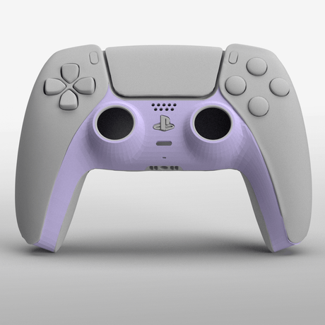 PS5 Soft Touch Trim Piece - Battle Beaver Customs - Soft Touch Lavender