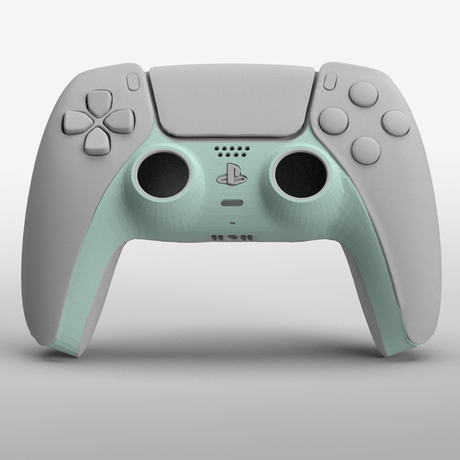 PS5 Soft Touch Trim Piece - Battle Beaver Customs - Soft Touch Light Cyan