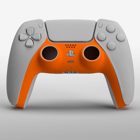 PS5 Soft Touch Trim Piece - Battle Beaver Customs - Soft Touch Orange
