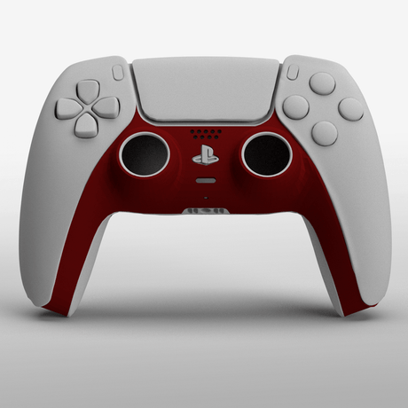 PS5 Soft Touch Trim Piece - Battle Beaver Customs - Soft Touch Red