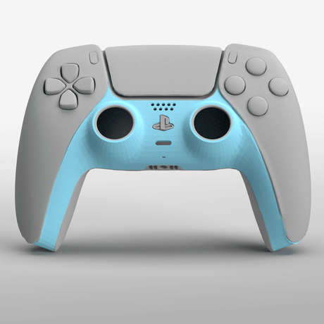 PS5 Soft Touch Trim Piece - Battle Beaver Customs - Soft Touch Sky Blue