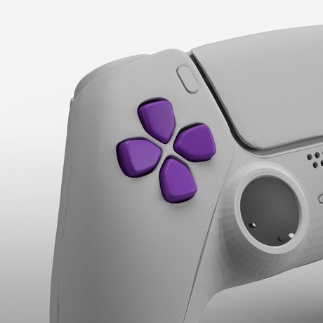 PS5 Solid D - Pad - Battle Beaver Customs - Solid Purple