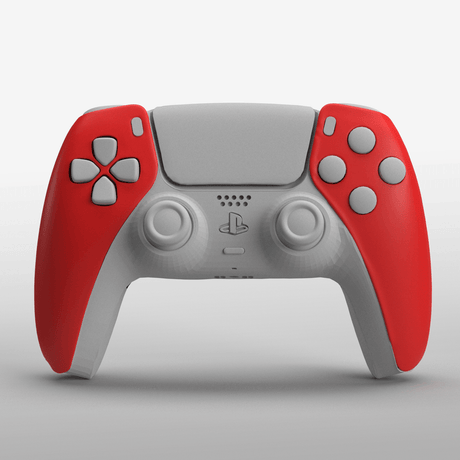 PS5 Solid Faceplates - Battle Beaver Customs - Solid Red