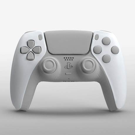 PS5 Solid Faceplates - Battle Beaver Customs - Solid White