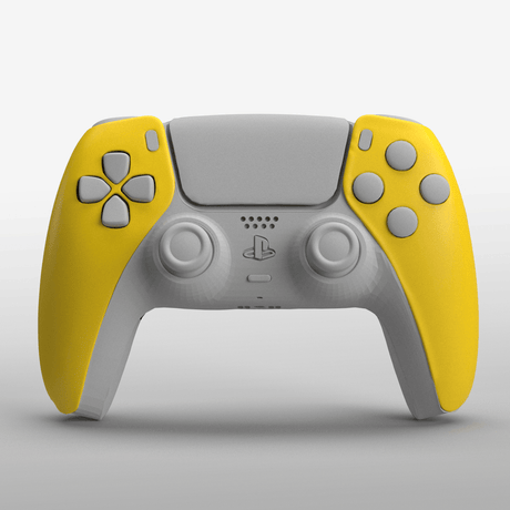 PS5 Solid Faceplates - Battle Beaver Customs - Solid Yellow