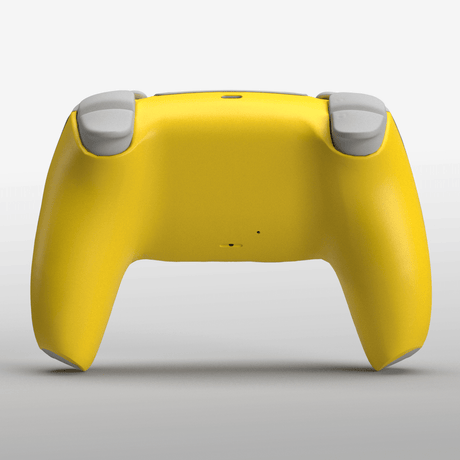 PS5 Solid Rear Shell - Battle Beaver Customs - Solid Yellow