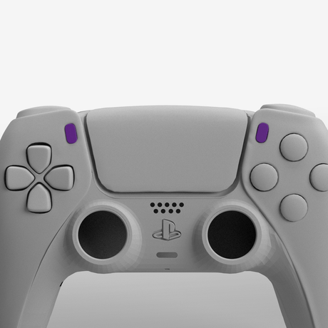 PS5 Solid Share/Options - Battle Beaver Customs - Solid Purple