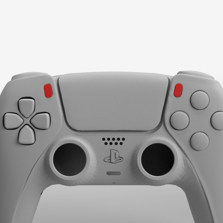 PS5 Solid Share/Options - Battle Beaver Customs - Solid Red