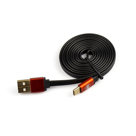 USB - A 2.0 to Type - C Cable - Battle Beaver Customs - Red