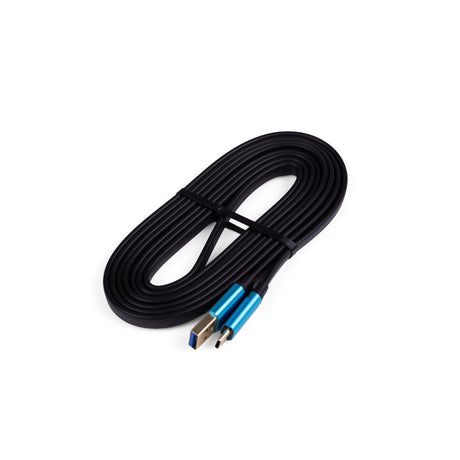 USB - A 3.0 to Type - C Cable - Battle Beaver Customs - Blue